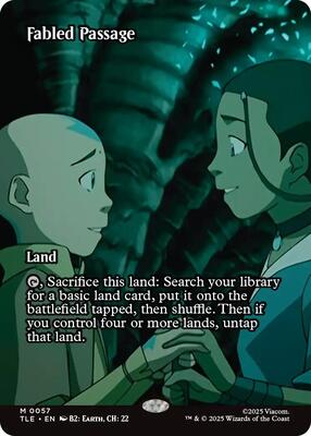 Fabled Passage (Borderless) card from Avatar: The Last Airbender: Eternal-Legal