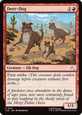 Deer-Dog card from Avatar: The Last Airbender: Eternal-Legal