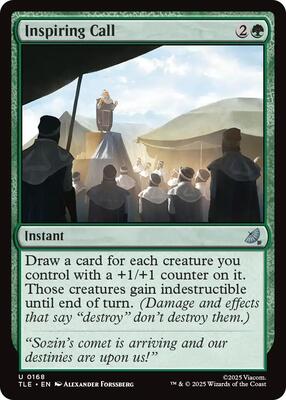 Inspiring Call card from Avatar: The Last Airbender: Eternal-Legal
