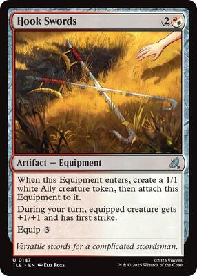 Hook Swords card from Avatar: The Last Airbender: Eternal-Legal
