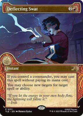 Deflecting Swat (Showcase) card from Avatar: The Last Airbender: Eternal-Legal