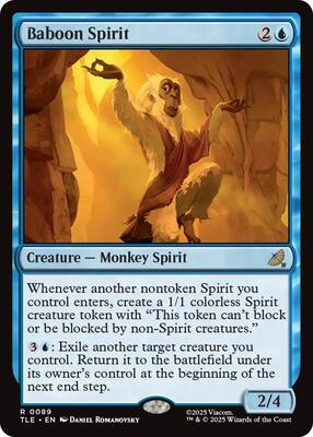 Baboon Spirit card from Avatar: The Last Airbender: Eternal-Legal