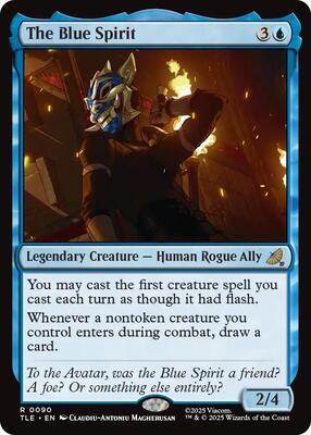The Blue Spirit card from Avatar: The Last Airbender: Eternal-Legal