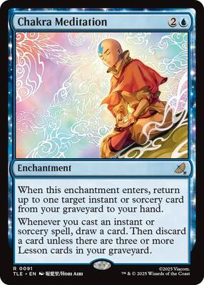Chakra Meditation card from Avatar: The Last Airbender: Eternal-Legal