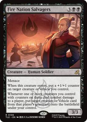 Fire Nation Salvagers card from Avatar: The Last Airbender: Eternal-Legal