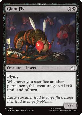 Giant Fly card from Avatar: The Last Airbender: Eternal-Legal