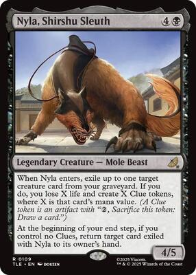 Nyla, Shirshu Sleuth card from Avatar: The Last Airbender: Eternal-Legal
