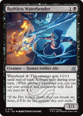 Ruthless Waterbender card from Avatar: The Last Airbender: Eternal-Legal