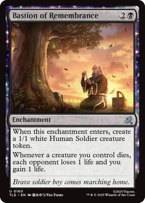 Bastion of Remembrance card from Avatar: The Last Airbender: Eternal-Legal
