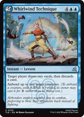 Whirlwind Technique card from Avatar: The Last Airbender: Eternal-Legal