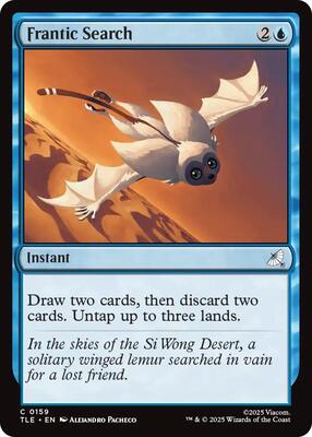 Frantic Search card from Avatar: The Last Airbender: Eternal-Legal