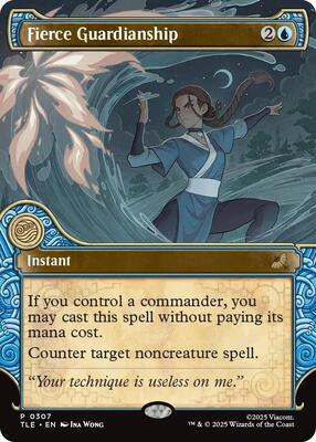 Fierce Guardianship (Showcase) card from Avatar: The Last Airbender: Eternal-Legal