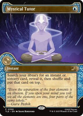 Mystical Tutor (Showcase) card from Avatar: The Last Airbender: Eternal-Legal