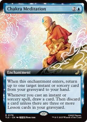 Chakra Meditation (Extended Art) card from Avatar: The Last Airbender: Eternal-Legal