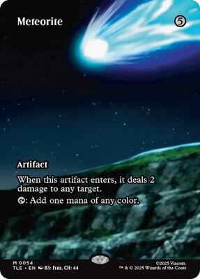 Meteorite (Borderless) card from Avatar: The Last Airbender: Eternal-Legal