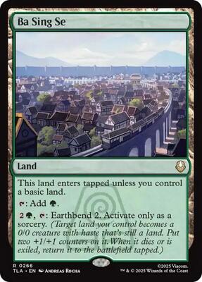 Ba Sing Se card from Avatar: The Last Airbender