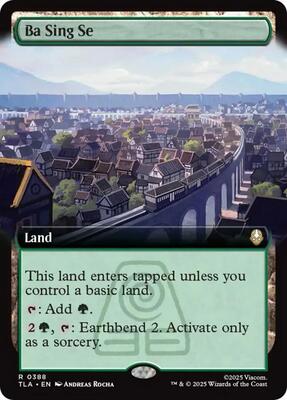 Ba Sing Se (Extended Art) card from Avatar: The Last Airbender
