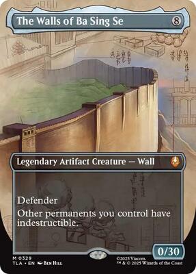 The Walls of Ba Sing Se (Borderless) card from Avatar: The Last Airbender
