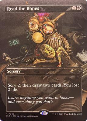 Read the Bones (7069) (Confetti Foil) card from Secret Lair Drop Series