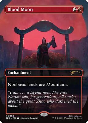 Blood Moon card from Secret Lair Drop Series