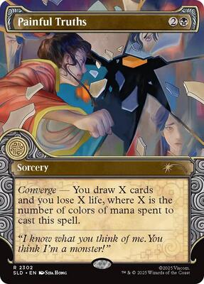 Painful Truths card from Secret Lair Drop Series