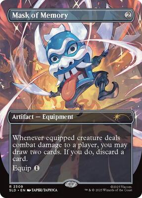 Mask of Memory card from Secret Lair Drop Series