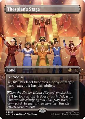 Thespian's Stage (2310) card from Secret Lair Drop Series