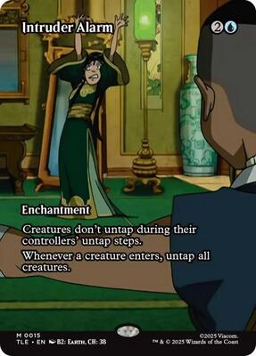 Intruder Alarm (Borderless) card from Avatar: The Last Airbender: Eternal-Legal