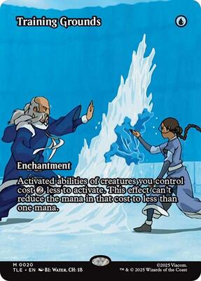 Training Grounds (Borderless) card from Avatar: The Last Airbender: Eternal-Legal