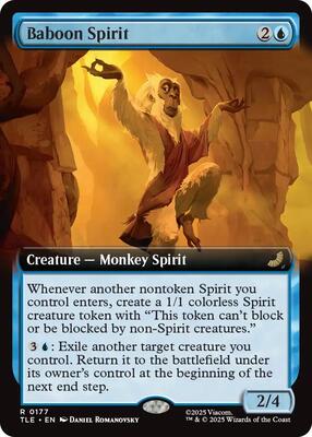 Baboon Spirit (Extended Art) card from Avatar: The Last Airbender: Eternal-Legal