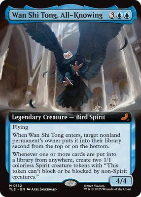 Wan Shi Tong, All-Knowing (Extended Art) card from Avatar: The Last Airbender: Eternal-Legal