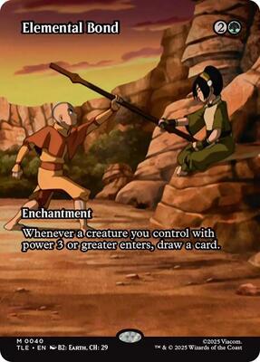 Elemental Bond (Borderless) card from Avatar: The Last Airbender: Eternal-Legal
