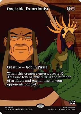 Dockside Extortionist (Borderless) card from Avatar: The Last Airbender: Eternal-Legal