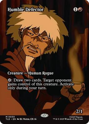 Humble Defector (Borderless) card from Avatar: The Last Airbender: Eternal-Legal