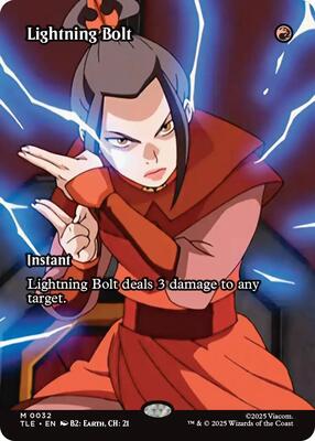 Lightning Bolt (Borderless) card from Avatar: The Last Airbender: Eternal-Legal