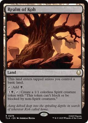 Realm of Koh card from Avatar: The Last Airbender