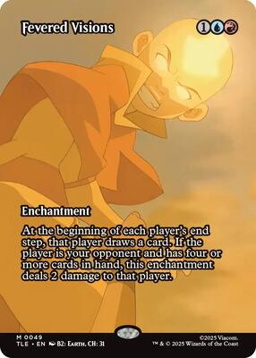 Fevered Visions (Borderless) card from Avatar: The Last Airbender: Eternal-Legal
