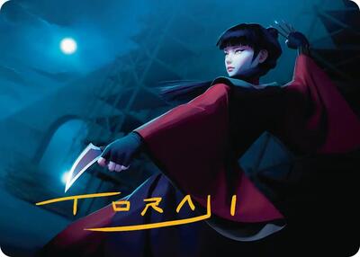 Mai, Jaded Edge Art Card (Gold-Stamped Signature) card from Art Series: Avatar: The Last Airbender