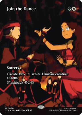 Join the Dance (Borderless) card from Avatar: The Last Airbender: Eternal-Legal