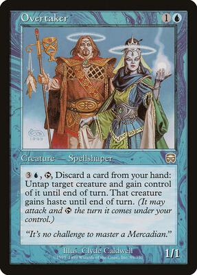 Overtaker card from Mercadian Masques
