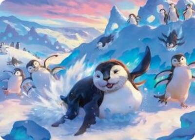 Otter-Penguin Art Card card from Art Series: Avatar: The Last Airbender