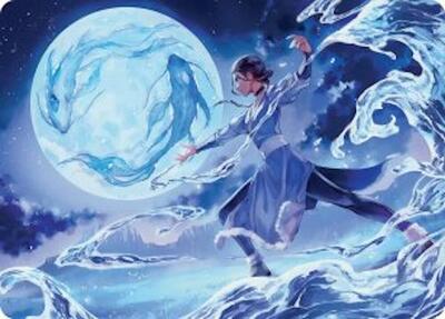Waterbender Ascension Art Card card from Art Series: Avatar: The Last Airbender