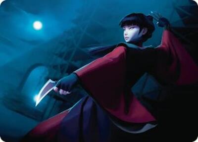 Mai, Jaded Edge Art Card card from Art Series: Avatar: The Last Airbender