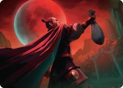 Zhao, the Moon Slayer Art Card card from Art Series: Avatar: The Last Airbender