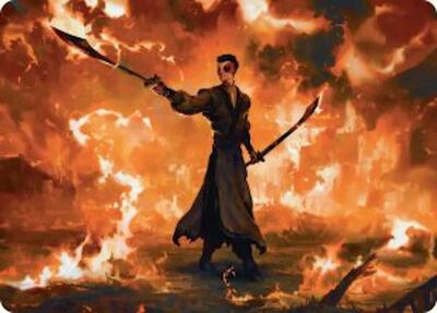 Zuko, Conflicted Art Card card from Art Series: Avatar: The Last Airbender