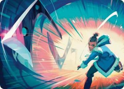 Trusty Boomerang Art Card card from Art Series: Avatar: The Last Airbender