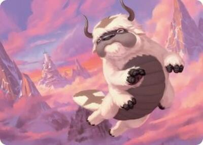 Appa, Aang's Companion Art Card card from Art Series: Avatar: The Last Airbender