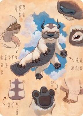 Appa, Steadfast Guardian Art Card card from Art Series: Avatar: The Last Airbender