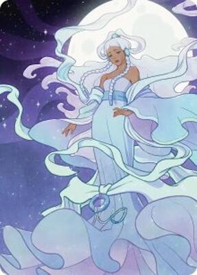 Yue, the Moon Spirit 2 Art Card card from Art Series: Avatar: The Last Airbender
