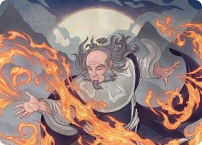 Iroh, Grand Lotus Art Card card from Art Series: Avatar: The Last Airbender